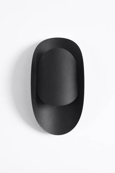 Vägglampa TEAR svart + 1x LED-lampa G9 3000K varm 4,5W 510lm