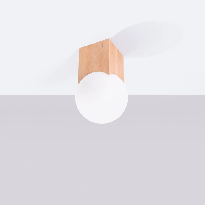 Plafond SOLIS naturligt trä