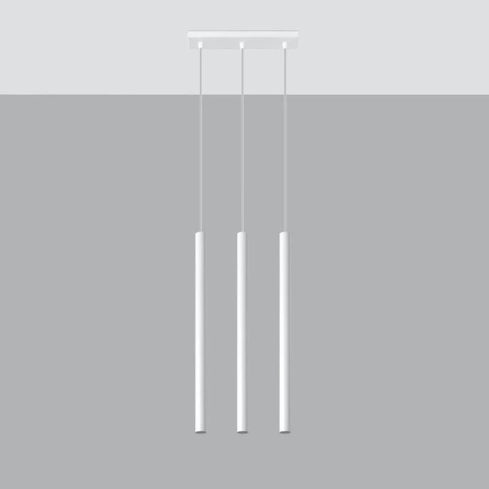 PASTELO 3 taklampa vit