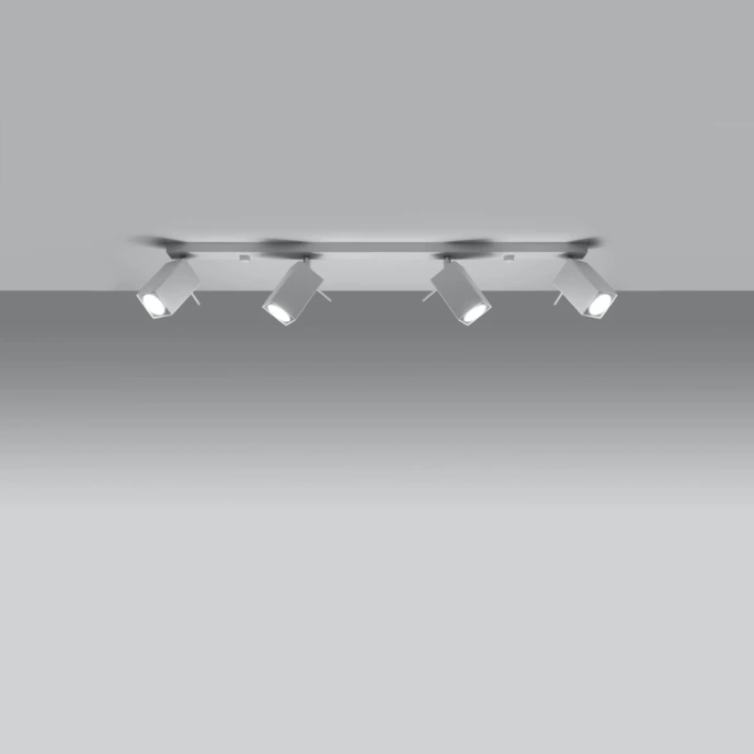 Taklampa MERIDA 4L vit