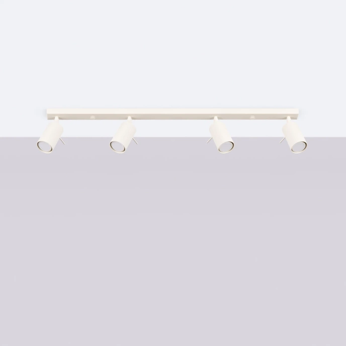 Taklampa RING 4L beige