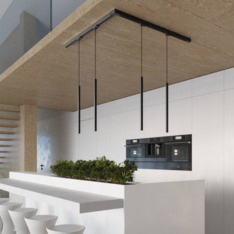 Pendellampa, 4-punkts, 3-fas strömskenesystem, PASTELO