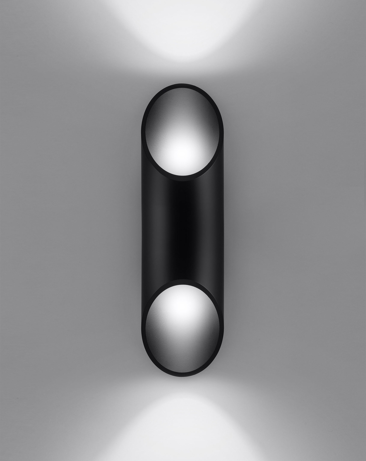 Vägglampa PENNE 30 svart + 1x LED-lampa G9 3000K varm 4,5W 510lm