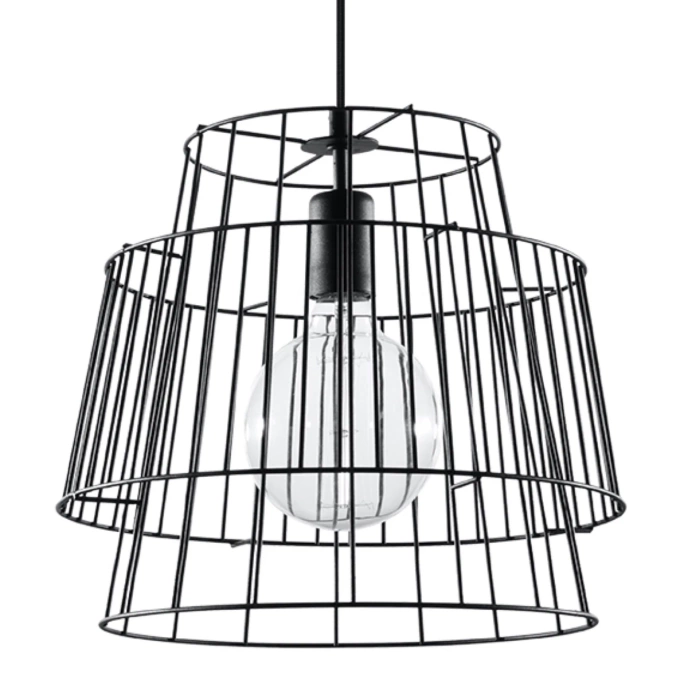Pendel lampa GATE svart