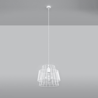 Pendel lampa GATE vit