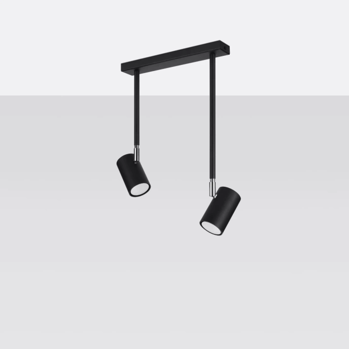 Taklampa NORANO 2 svart