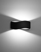 Vägglampa TILA 30 svart + 1x LED-glödlampa G9 3000K varm 4,5W 510lm