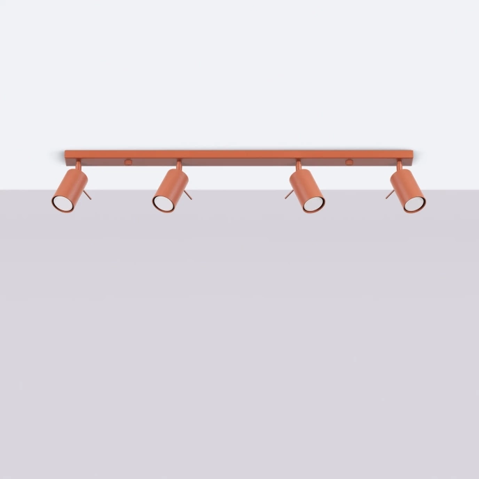 Plafond RING 4L ockraröd