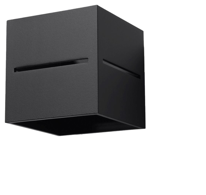 Vägglampa LOBO svart + 1x LED-lampa G9 4000K Cold 4,5W 530lm