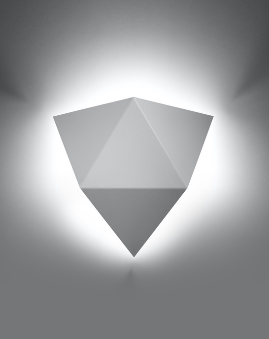 Vägglampa SOLIDO vit + 1x LED-lampa G9 3000K varm 4,5W 510lm