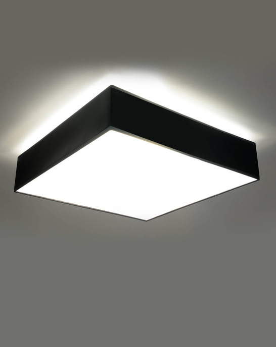 Takplafond HORUS 45 BLACK + 3x LED-lampa E27 3000K varm 7,5W 620lm