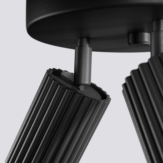 Plafond KARBON 3P svart