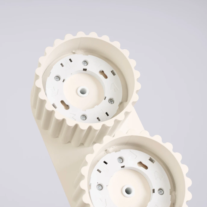 Taklampa AURA 2 beige Gx53