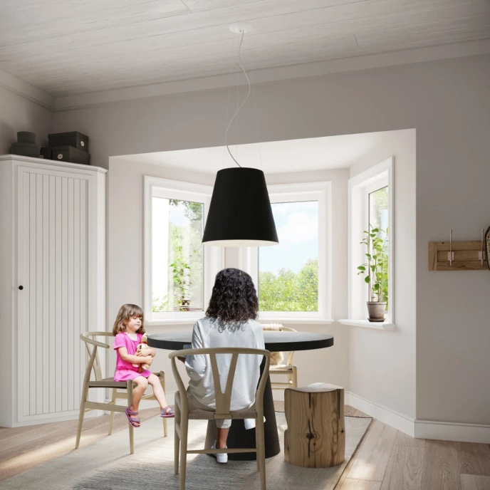 Ljuskrona GENEVE 50 svart