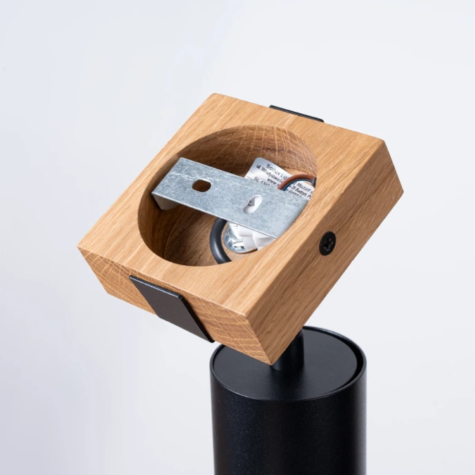 Vägglampa FAGER 1 svart