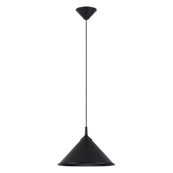 ZUMA taklampa svart + 1x LED-lampa E27 4000K Cold 7,5W 690lm