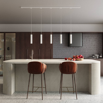 Pendellampa, 5-punkts, 3-fas strömskenesystem, LAGOS