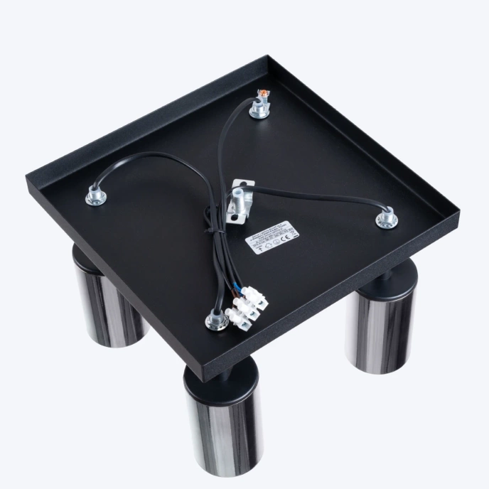 Plafond WINX 4 svart/krom