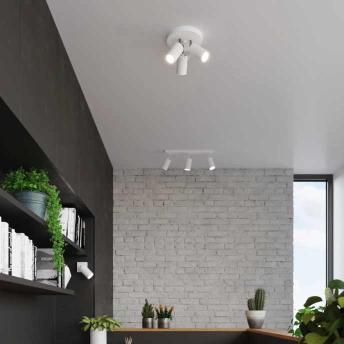 Plafond RING 3P vit