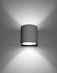 Vägglampa ORBIS betong + 1x LED-lampa G9 3000K 3W 316lm