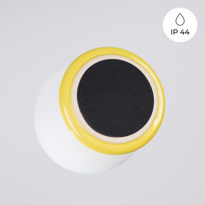 Vägglampa ZORI gul IP44