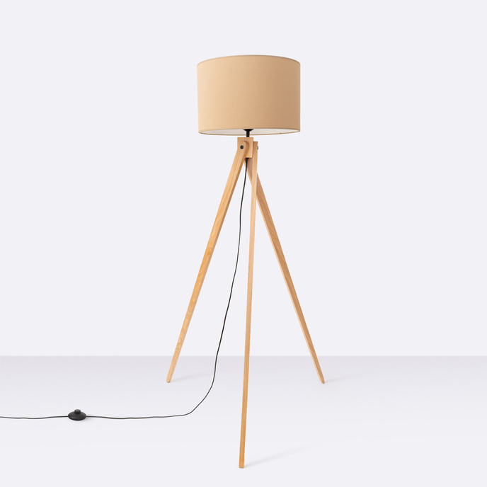 Golvlampa NATT beige