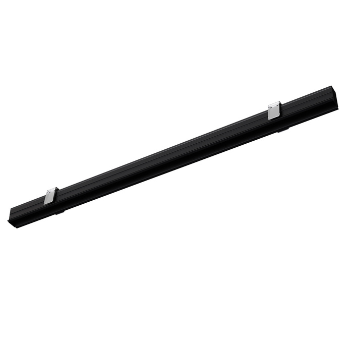 Magnetisk buss infälld 1m svart MIDI ON/OFF DALI 48V