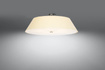 Plafond VEGA 60 vit + 5x LED-lampa E27 3000K varm 7,5W 620lm