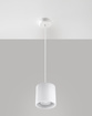 Pendellampa ORBIS 1 vit + 1x LED-glödlampa GU-10 4000K Cold 7W 630lm