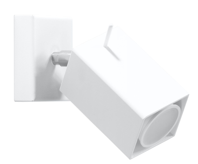 Vägglampa MERIDA 1 vit + 1x LED-lampa GU-10 4000K kall 7W 630lm