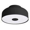 Plafond OMIQ svart + 4X LED-lampa E27 3000K varm 7,5W 620lm