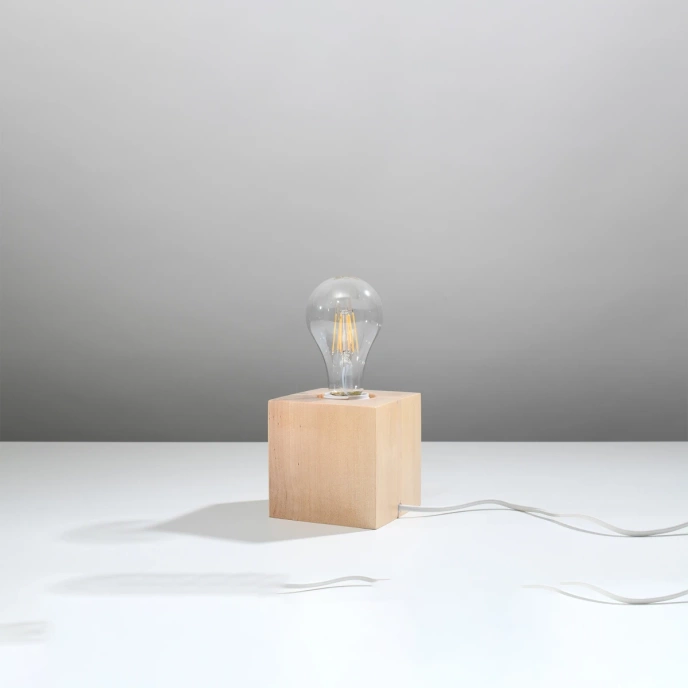 Bordslampa ARIZ trä