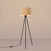 Golvlampa NEVIA beige