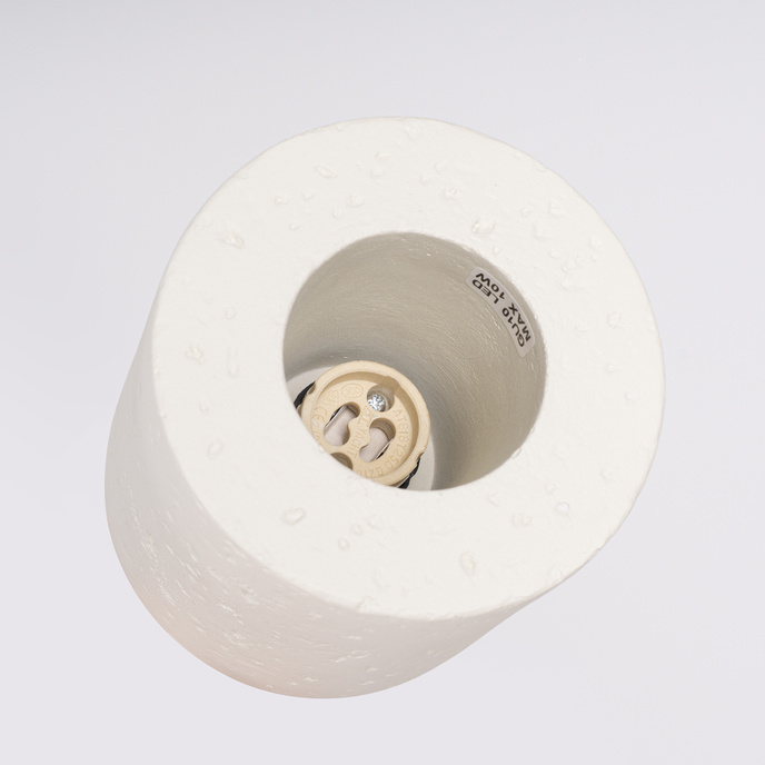 Taklampa ORBIS betong beige