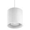 Pendellampa ORBIS 1 vit + 1x LED-glödlampa GU-10 4000K Cold 7W 630lm