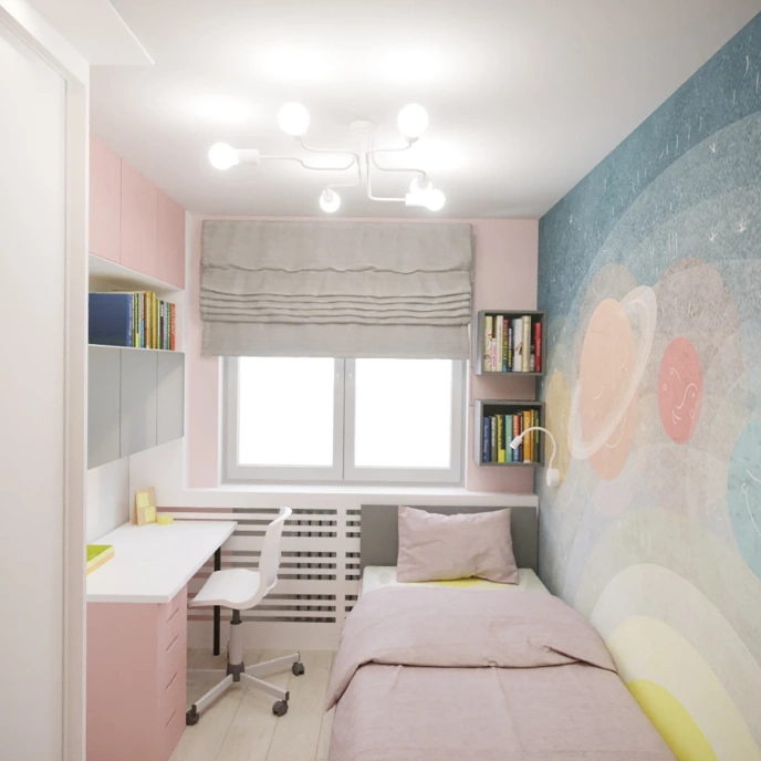 HECTOR 6 ljuskrona vit