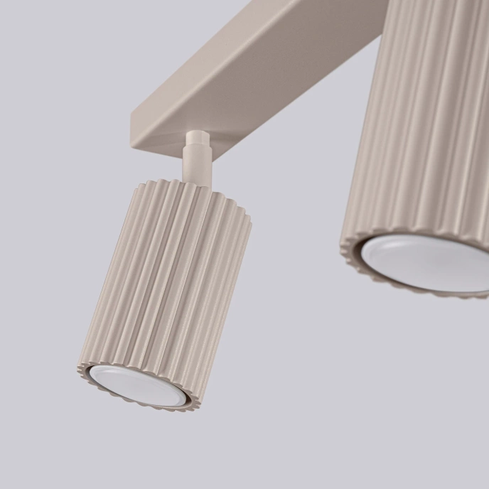 Taklampa KARBON 2 taupe