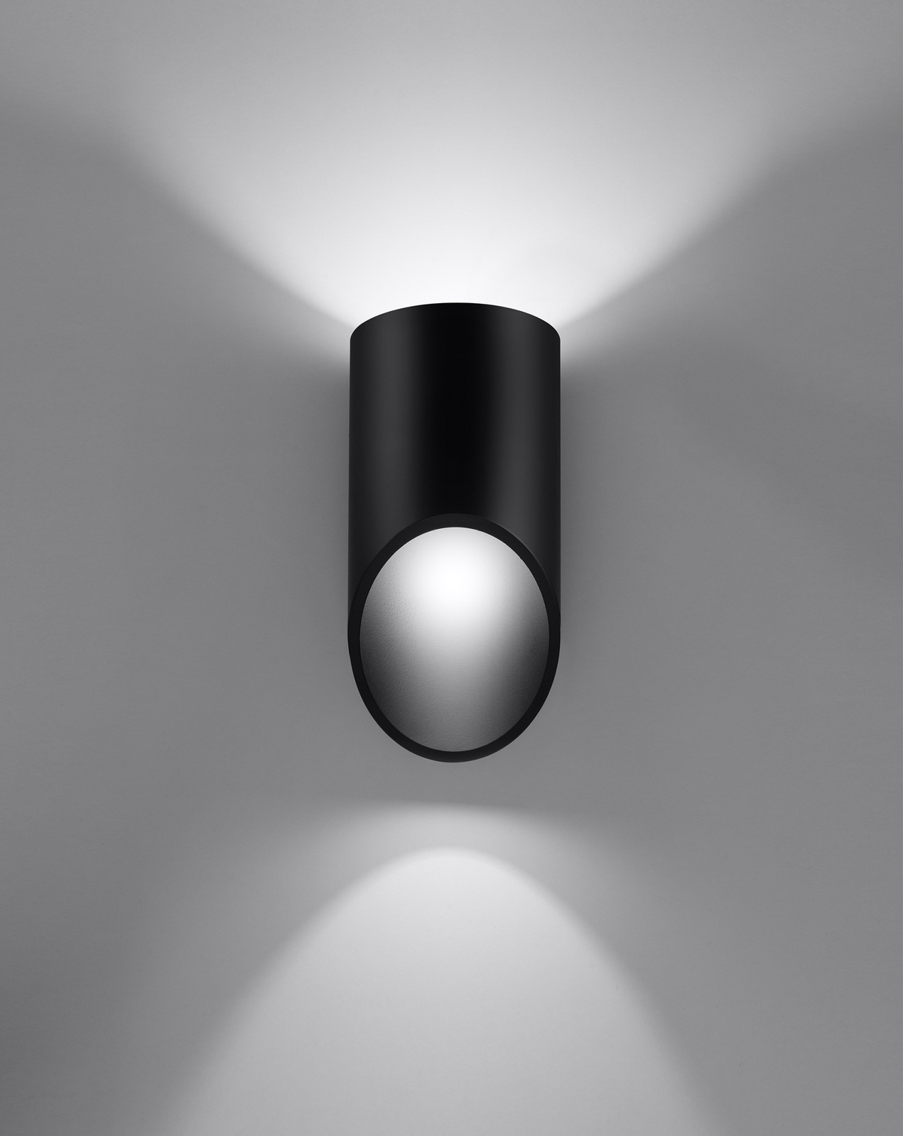 Vägglampa PENNE 20 svart + 1x LED-lampa G9 3000K varm 4,5W 510lm