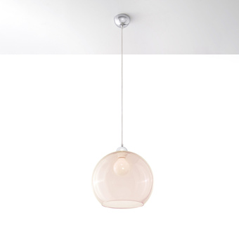 Pendel lampa BALL champagne