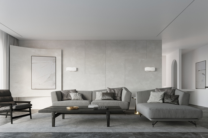 Vägglampa TILA 30 vit + 1x LED-glödlampa G9 4000K kall 4,5W 530lm