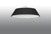 Plafond VEGA 70 svart + 5x LED-lampa E27 3000K varm 7,5W 620lm