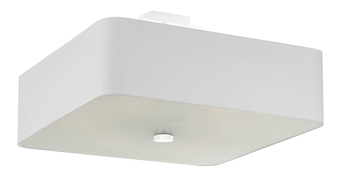 Plafond LOKKO 45 vit + 5x LED-lampa E27 4000K Kall 7,5W 650lm