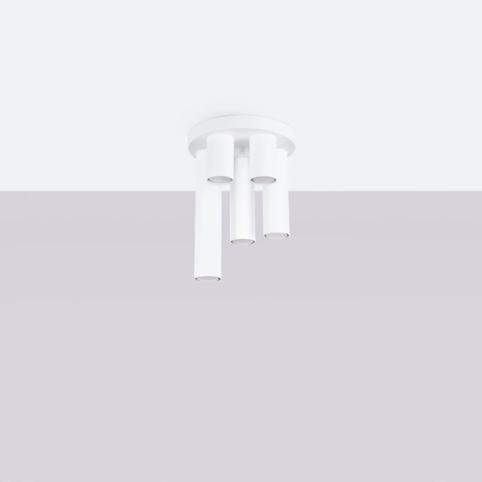 Taklampa LAGOS 5P vit