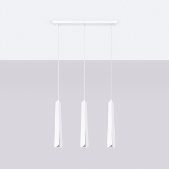 PRYSM 3L taklampa vit