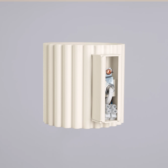 Vägglampa AURA beige G9
