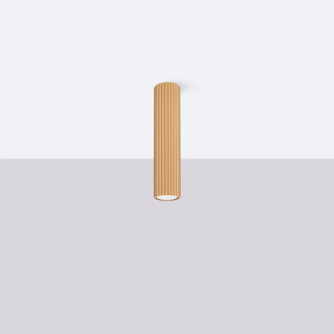 Taklampa KARBON 30 guld