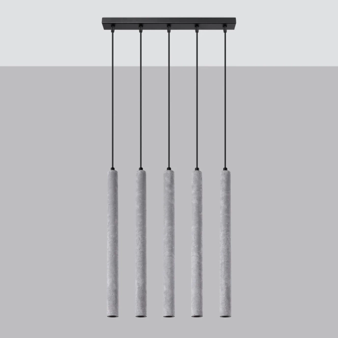 Hänglampa PASTELO 5L betong