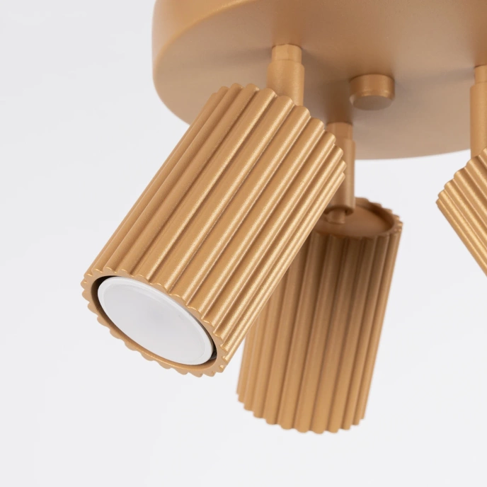 Plafond KARBON 3P guld