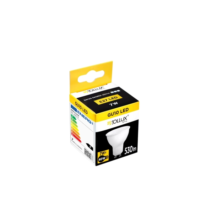LED-lampa GU-10 4000K kall 7W 530lm