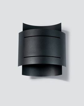 Vägglampa HESTIA svart + 1x LED-glödlampa G9 3000K varm 4,5W 510lm